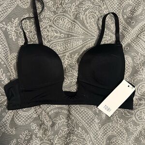 Tobi Elegant Black Women's Bra